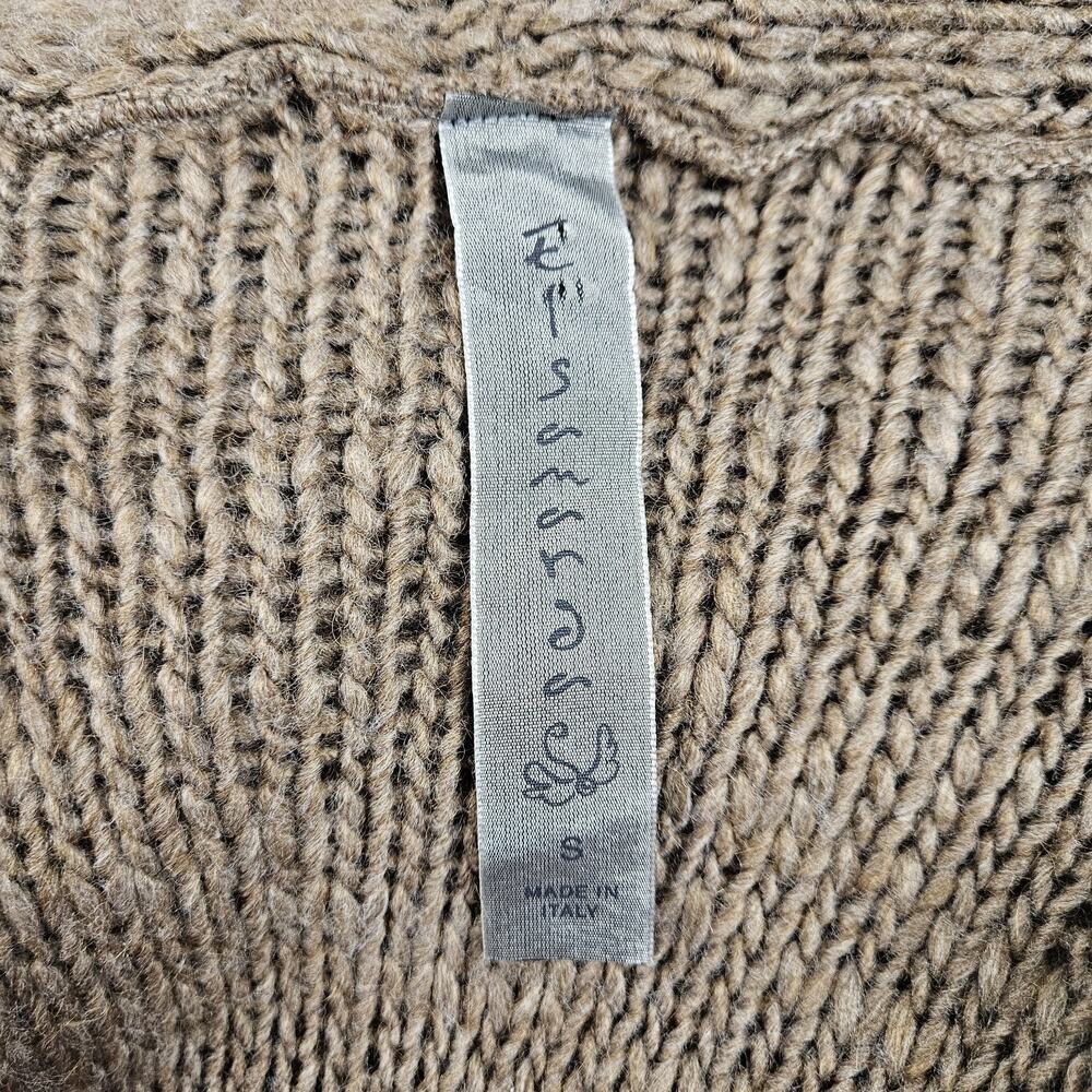 Elsamanda Anthropologie Cardigan Sweater Women's Wool Alpaca Blend Loose Knit - Picture 3 of 6